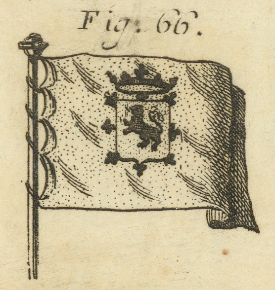 Figure 66: bowsprit flag of Flanders