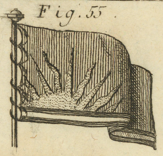 Figure 55: Scottish East Indies flag with rising sun